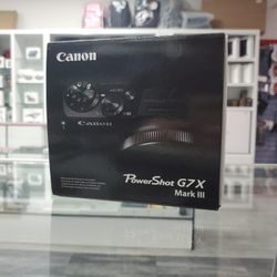 Canon PowerShot G7X Mark III