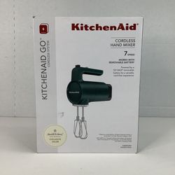 KitchenAid Go Cordless Hand Mixer (Battery Included) Hearth & Hand w/Magnolia Shaded Palm Exclusive Color