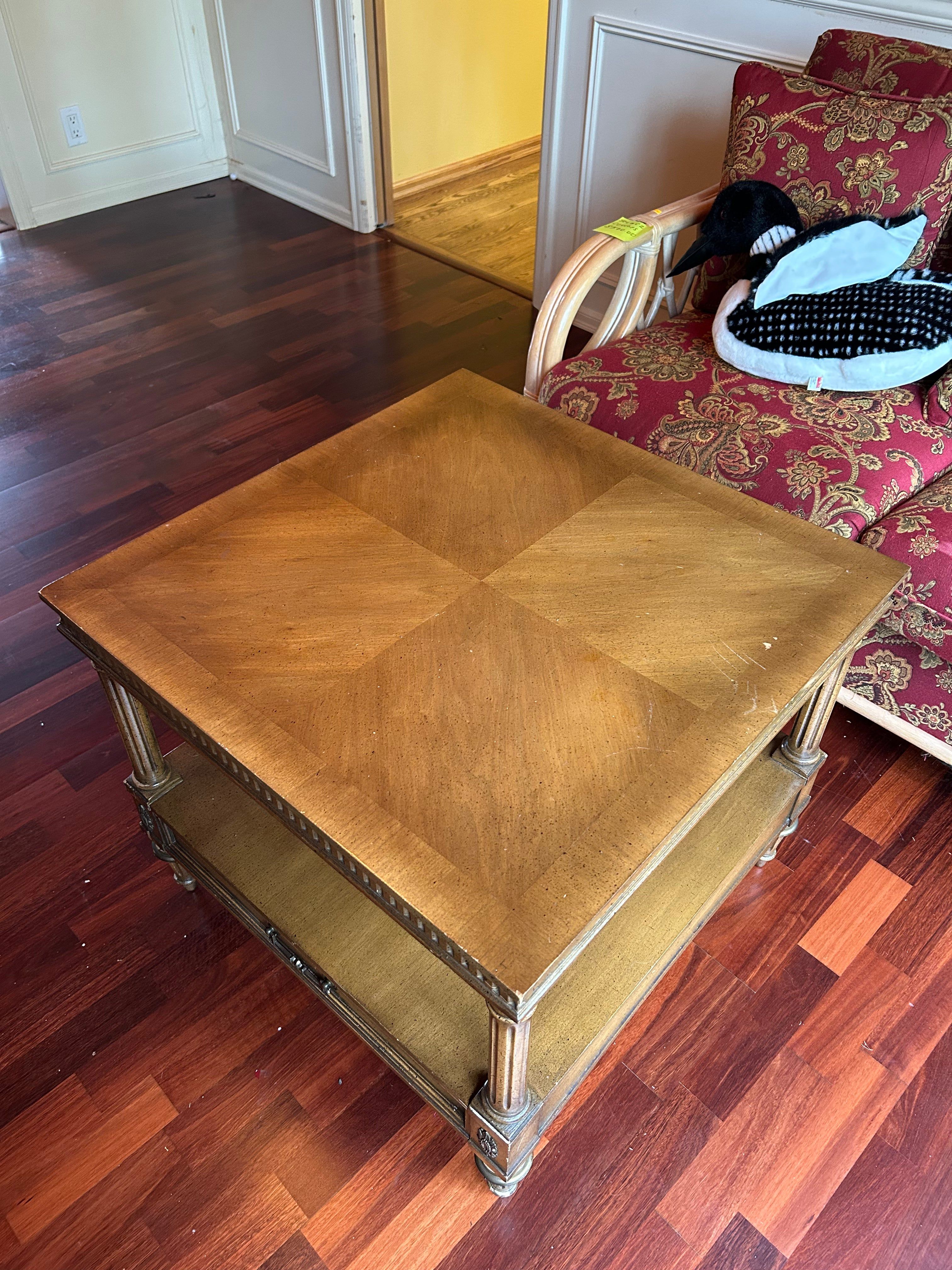 Vintage Weiman "Rockwood Collection" 1 drawer side table