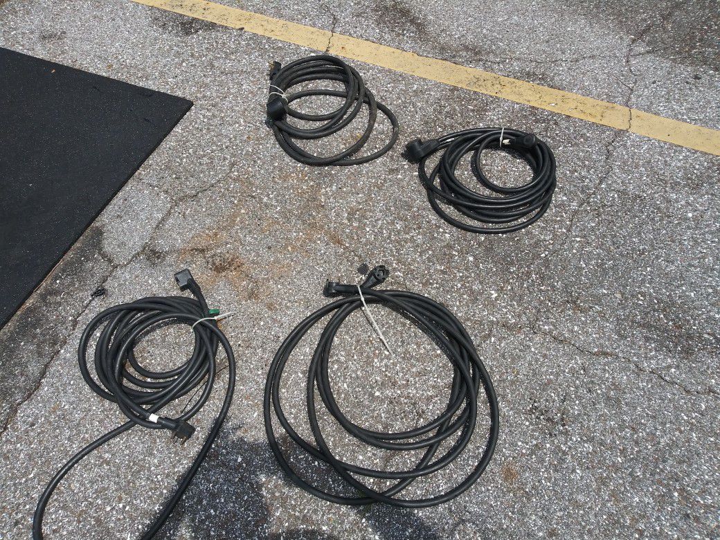 Photo Electric Cords That Or Used Mostly For Campers. Or And Stuff Like That