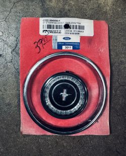67 Mustang Steering Wheel Emblem & Trim