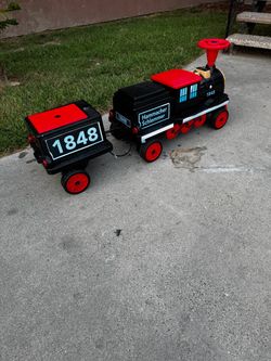 The Three Passenger Electric Ride On Train