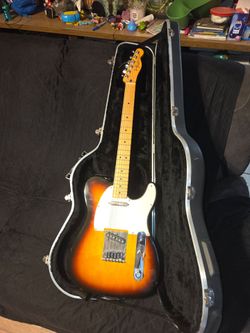 Fender telecaster w hard case