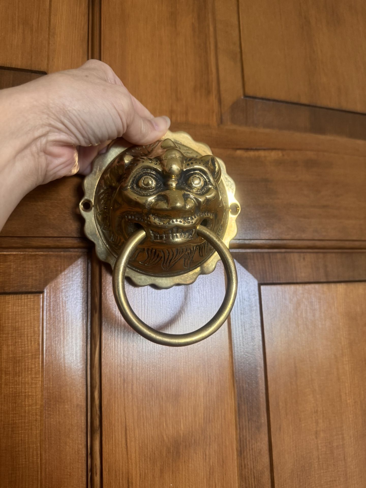 Chinese Lion Door Knocker