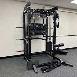 FREE DELIVERY🟢Two In One Home Gym🟢 Functional Trainer🟢Squat Rack🟢Cable Machine 