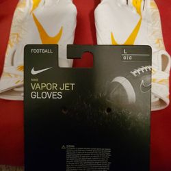 New Size Large Nike Vapor Jet Gloves