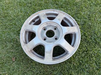 One 15-inch Honda Accord Factory Aluminum Wheel 4x4.5 inch