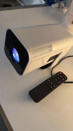 HY300-T Smart Projector, Android TV 13, Netflix/YouTube, WiFi + Bluetooth, with Remote