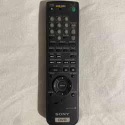 Sony RMT-D117A DVD player remote control