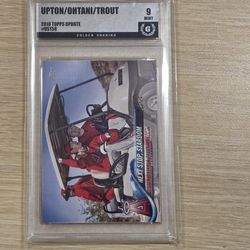 2018 Shohei Ohtani Rookie Golden Grading 9