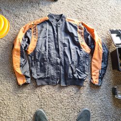 Medium Harley Davidson Windbreaker With Mesh Liner