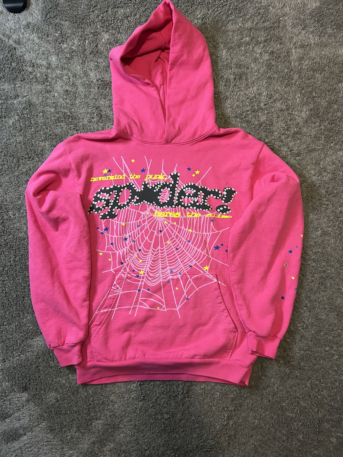 Pink Spider Hoodie V2