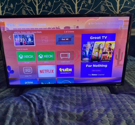 32' Smart Roku TV Tlc