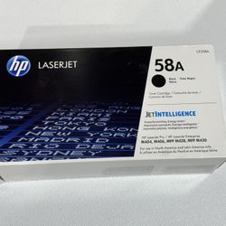 HP 58A Black Original LaserJet Toner Cartridge CF258A New FACTORY GLUED/SEALED