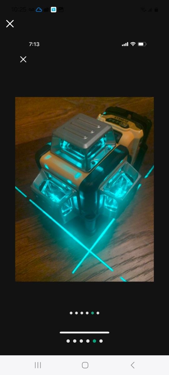 Dewalt 3 Way Lazer New Come In Case 150.00