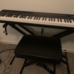 RockJam 88 Key Digital Piano With Base And Stand