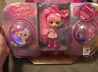 Limited Edition Comic Con Shopkins bubbleisha Shoppie Doll