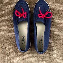 Ladies  Canvass Slip On Shoes