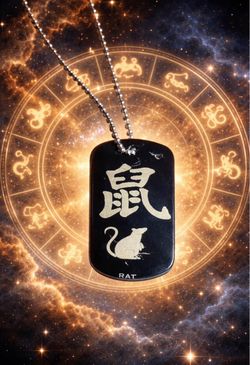 Chinese Zodiac Rat Necklace