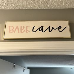 Babe Cave Wall Art Decor