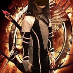 Katniss Costume + Bow & Arrow MUST PICKUP BY 10/15