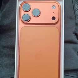 iPhone 17 Pro Max Cosmic Orange
