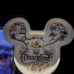 DISNEY PARKS TRINKET DISH MICKEY MOUSE ICON DISNEYLAND