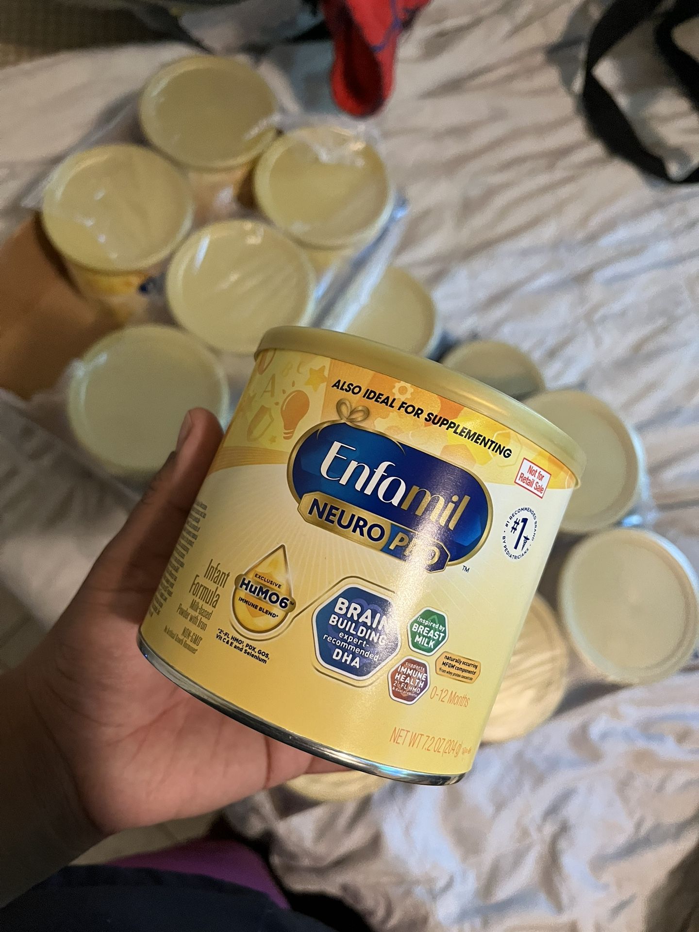 7.2 Oz Enfamil Neuropro Baby Formula Cans