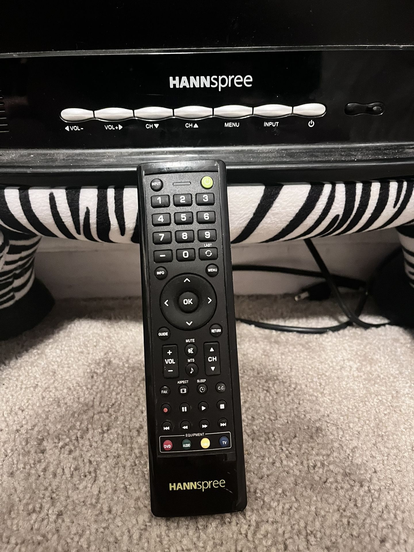 20 Inch Zebra Hannspree Television for Sale in Phoenix, AZ - OfferUp