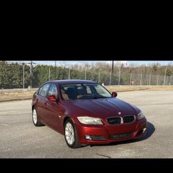 BMW 328i Red 4door Sedan