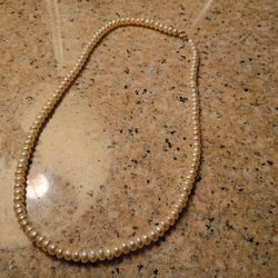 Vintage Freshwater Pearls & 10K gold Necklace