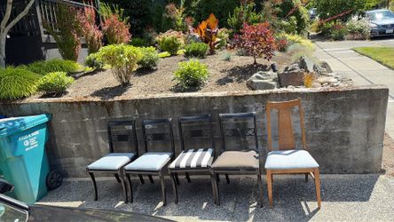 FREE!  Dining room chairs