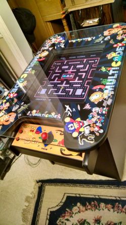 Brand new 412 in one video arcade Multicade cocktail table game