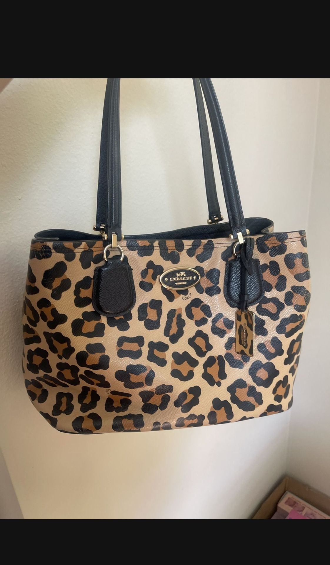 Coach Leopard Bag
