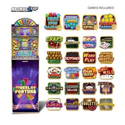 Wheel Of Fortune Arcade already assembled. 