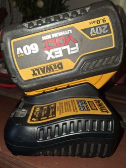 Dewalt flex volt 20v 9ah or 60v