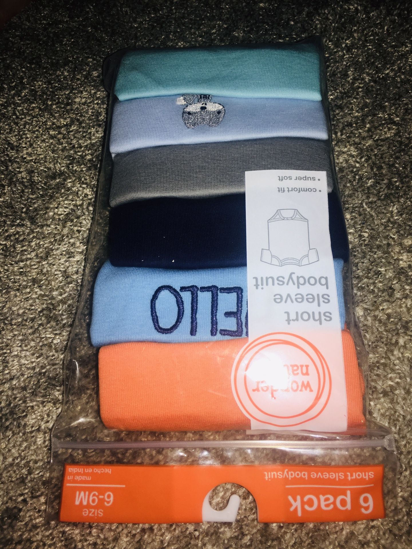 Onesies pack of 6