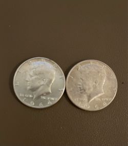 Silver Kennedy half dollars
