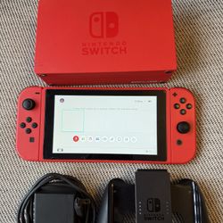 Mario Red Edition Nintendo Switch 