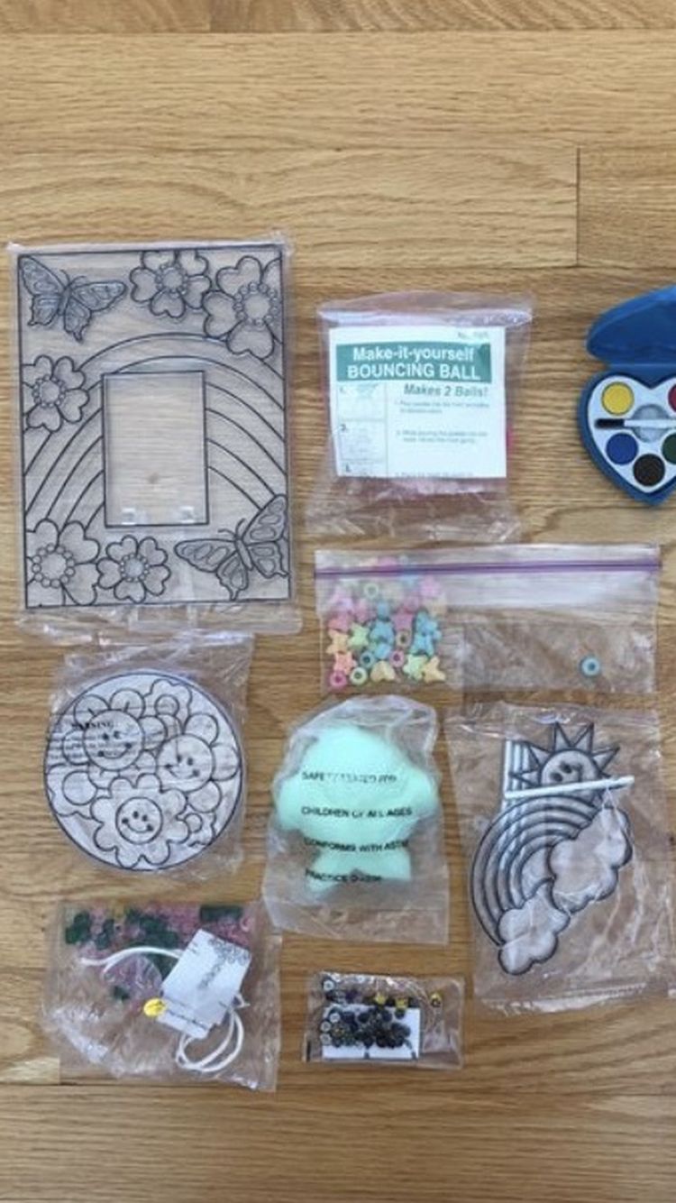 Assorted Crafts and Supplies