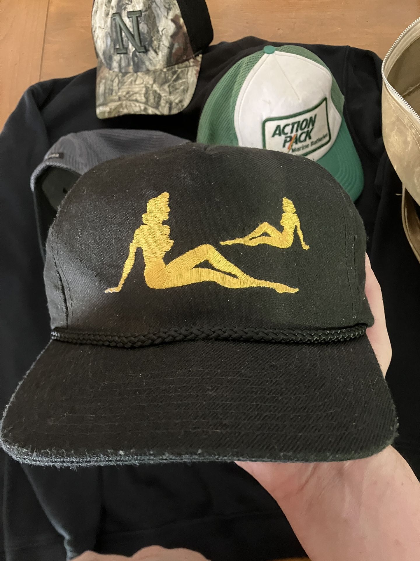 80s Pinup Silhouette Hat