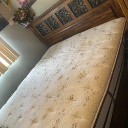 Bed Frame, Mattress, and Box Spring Included 