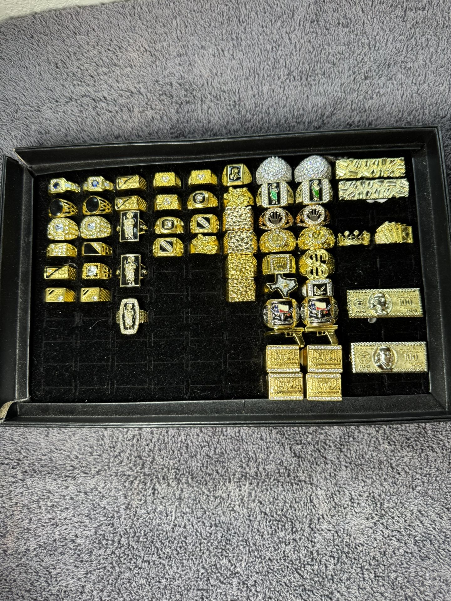 GOLD PLATED RINGS ( DIFFERENT PRICES )