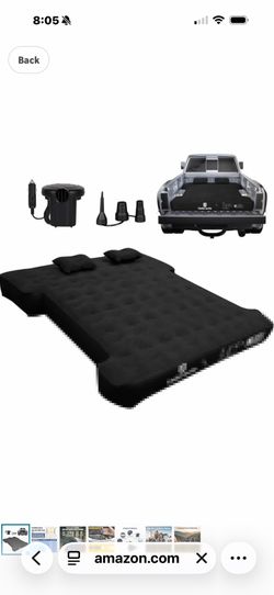 Air mattress truck bed