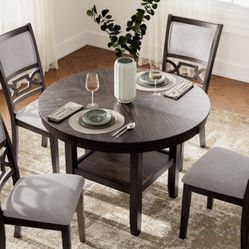 Round Dining Table Set