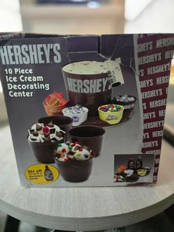 Hershey's 10 Piece Ice Cream Decorating Center