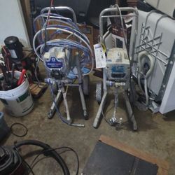 Have Three Different Paint Sprayers