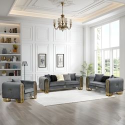 Vegas Luxury sofa and loveseat on sale for: