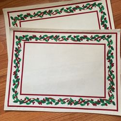 2 Brand New Placemats