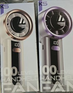 K5 100 levels, handheld Fan